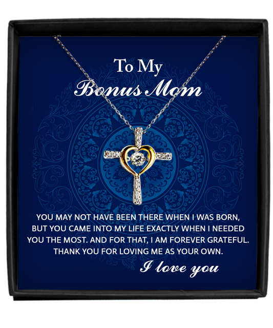 Bonus Mom - I Needed You | Cross Dancing Necklace