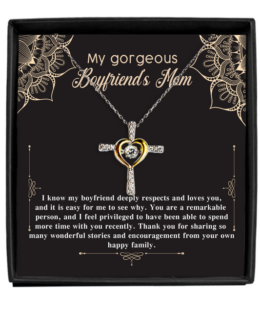 Boyfriend's Mom - Happy Family | Cross Dancing Necklace